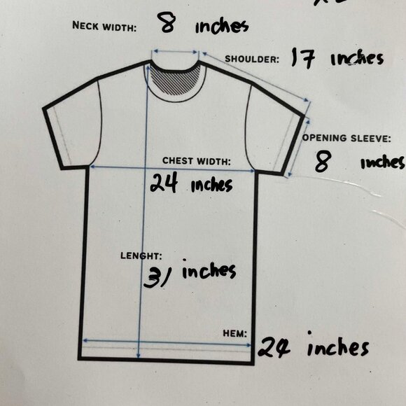 Men's T-Shirt, ACID RAP Chance The Rapper, Extra-Large, Black Tees - Picture 9 of 10